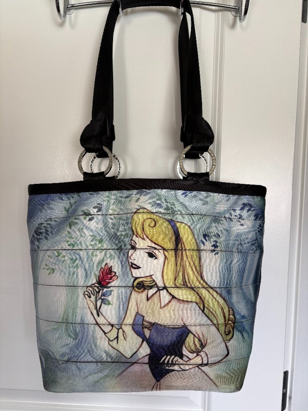 Harveys Disney Couture Good vs Evil Sleeping Beauty Maleficent Tote Bag